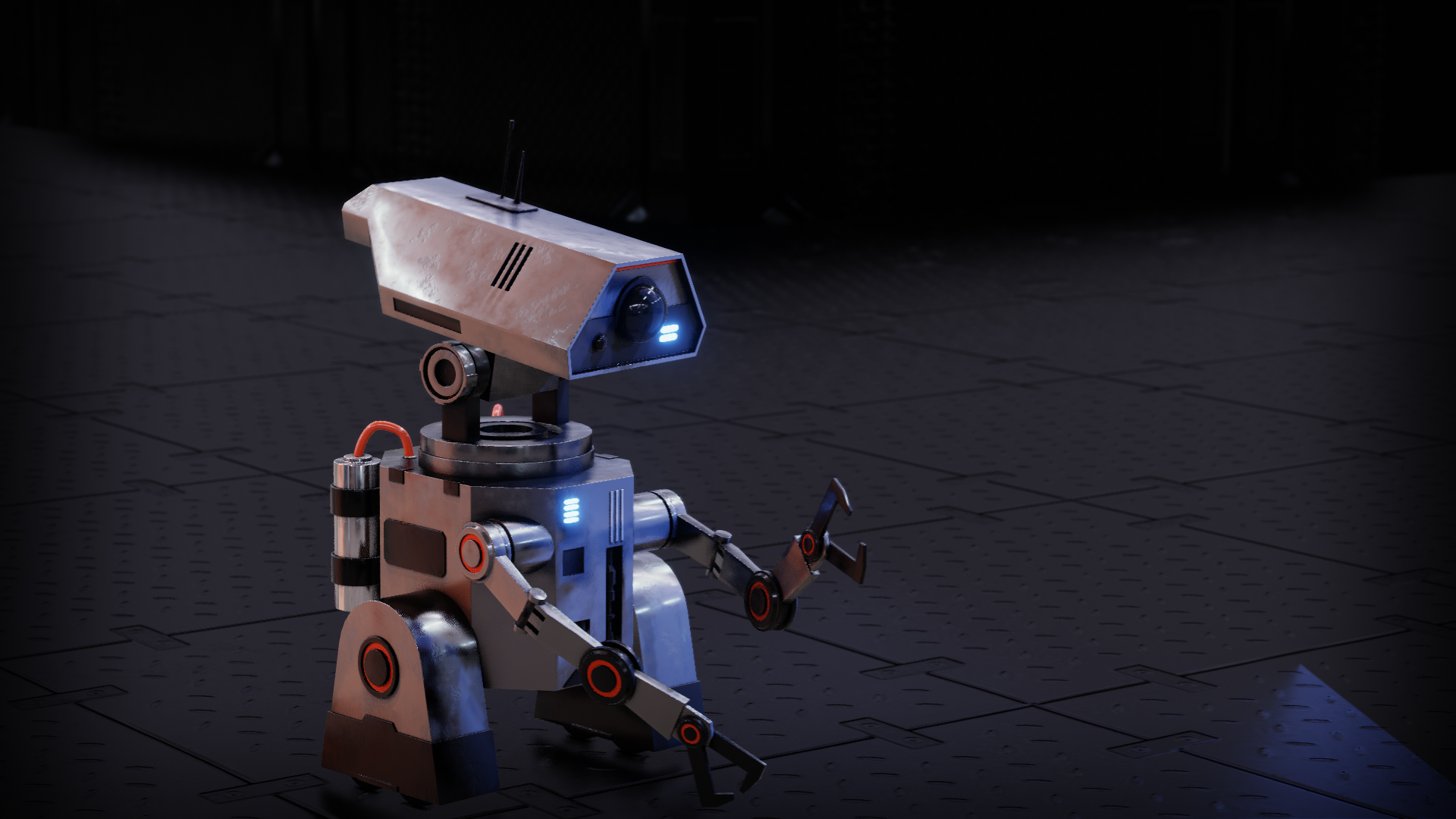 SCI-FI WORKER ROBOT preview image 5